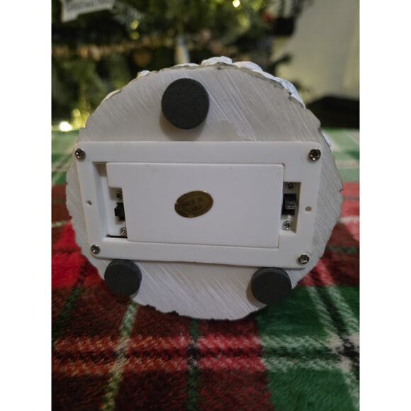 VTG Kirkland's Cedar Creek Angel Tower Cherub Ceramic Christmas Tree 15" Tall - Picture 3 of 3